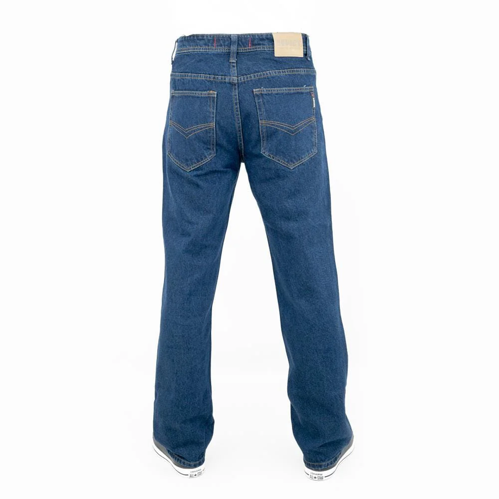 Soviet Mens Enigma # 5 Straight Leg Jean Dark Blue