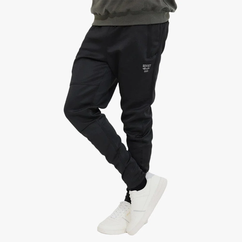 Soviet Mens Leno Track Pants Navy