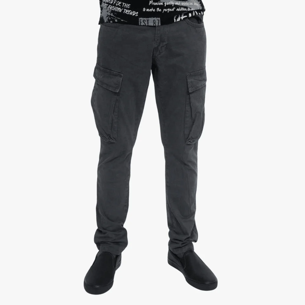 Soviet Mens Lotto Cargo Pants Anthracite