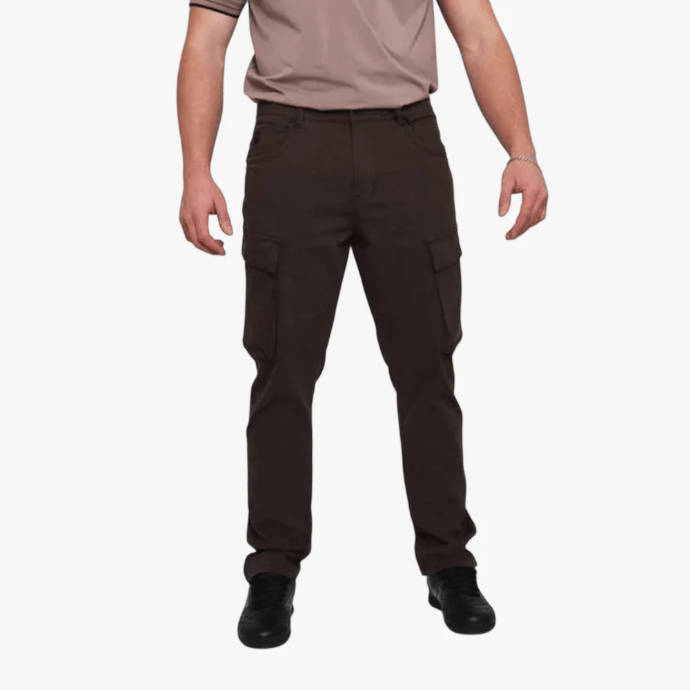 Soviet Mens Lotto Cargo Pants Chocolate