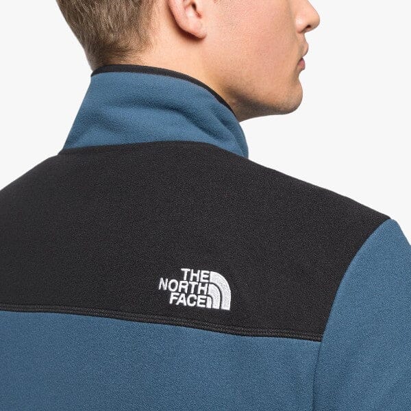 The North Face Home safe Snap Neck Fleece Pullover Blue Black - Image 5