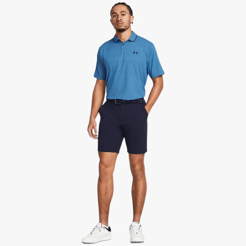 Under Amour Mens Matchplay Tapered Shorts 410 Midnight Navy