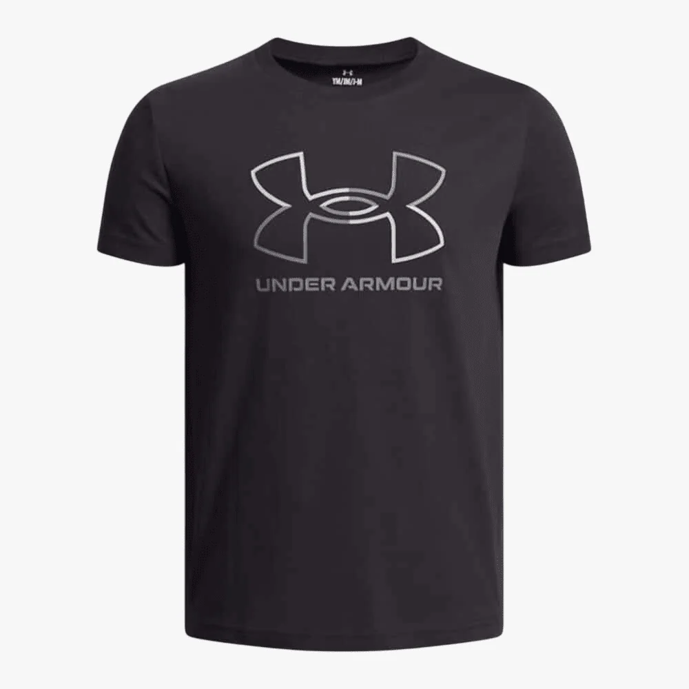 Under Armour Boys Gl Foundation Tee 001 Black