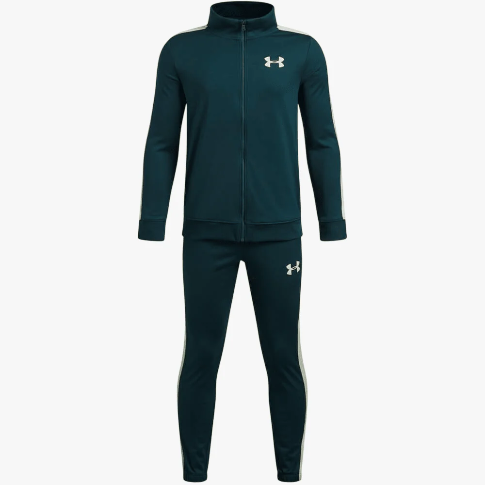 Under Armour Boys Rival Knit Tracksuit Set 919 Arden Green