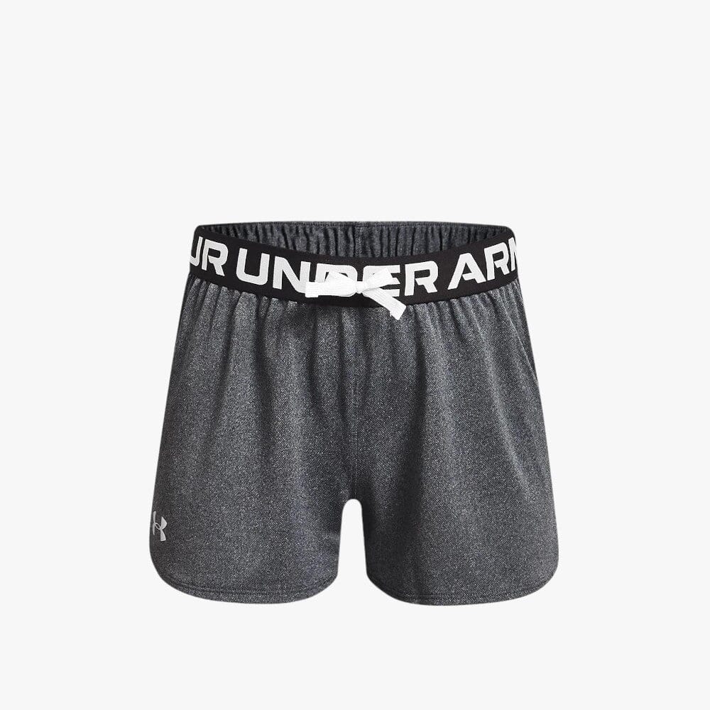 Under Armour Girls Play Up Solid Shorts 012 Grey