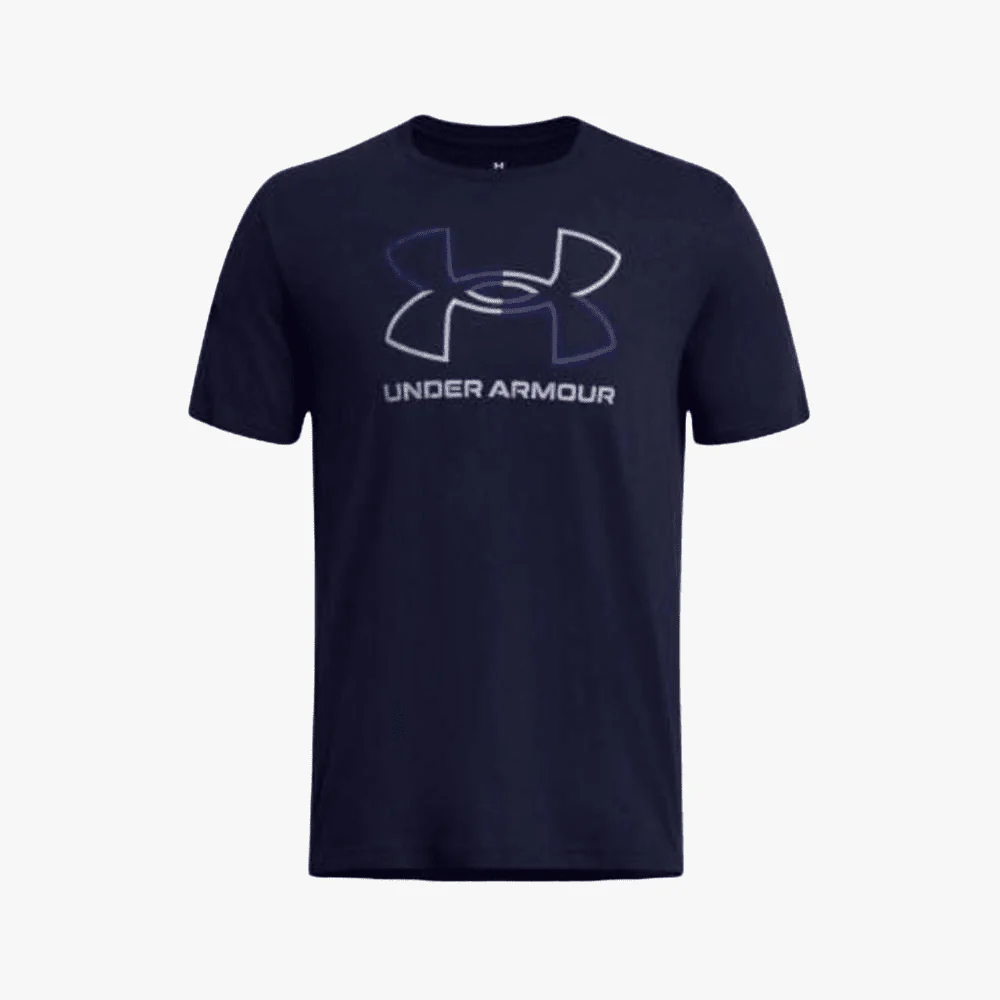 Under Armour Mens Gl Foundation Update Short Sleeve Tee Navy