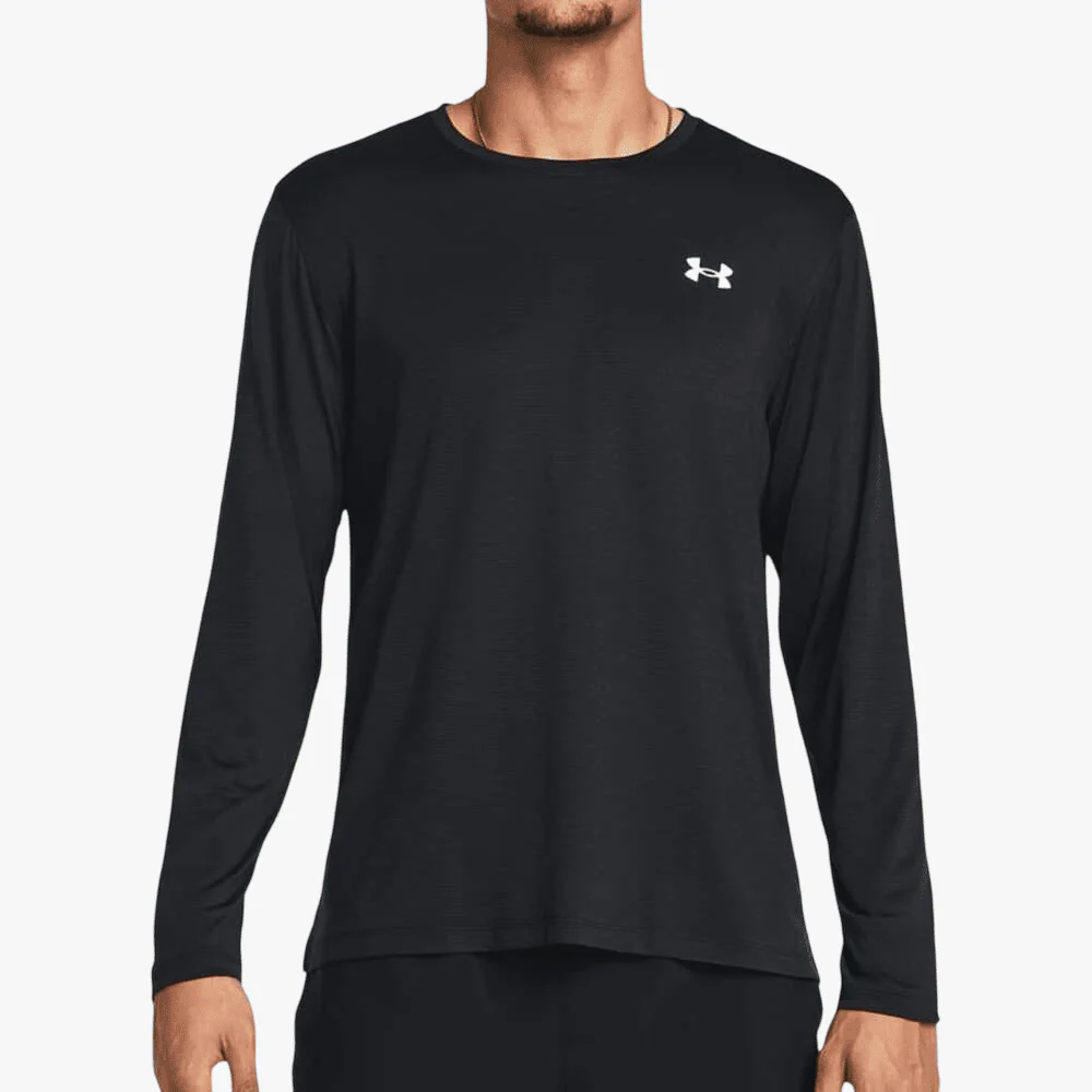 Under Armour Mens Launch Tech Running Long Sleeve Tee 001 Black