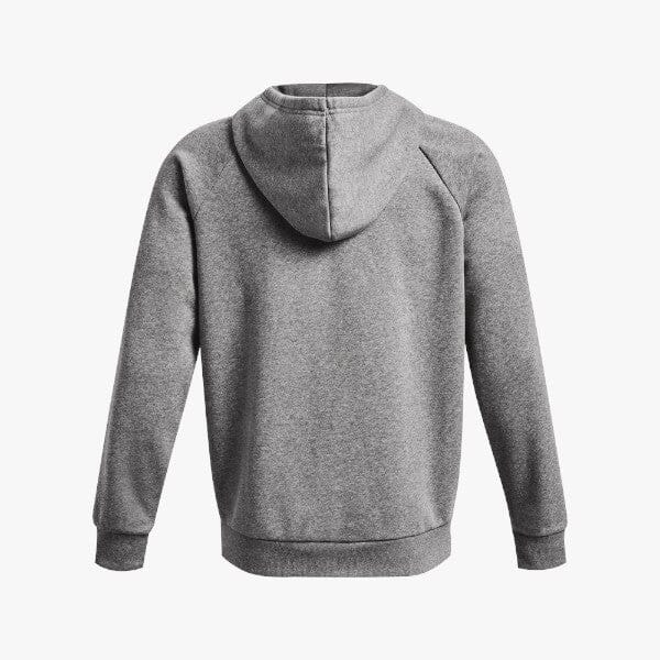 Under Armour Men's Rival Fleece Full Zip Hoodie 025 Grey - Image 5