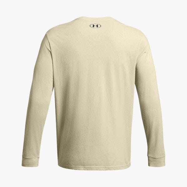 Under Armour Men's Sport style Left Chest Long Sleeve Tee 273 Beige - Image 3