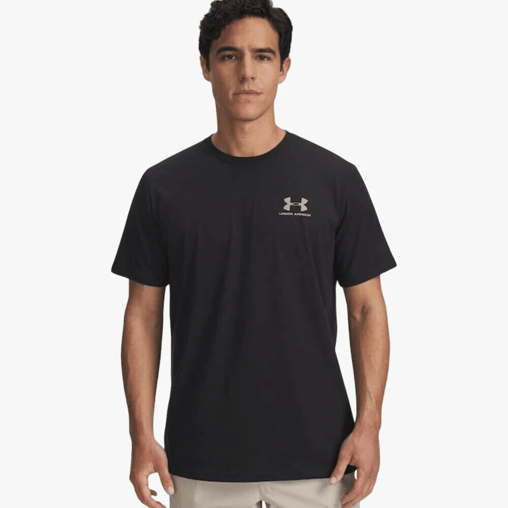 Under Armour Mens Sportstyle Left Chest Short Sleeve Tee 003 Black