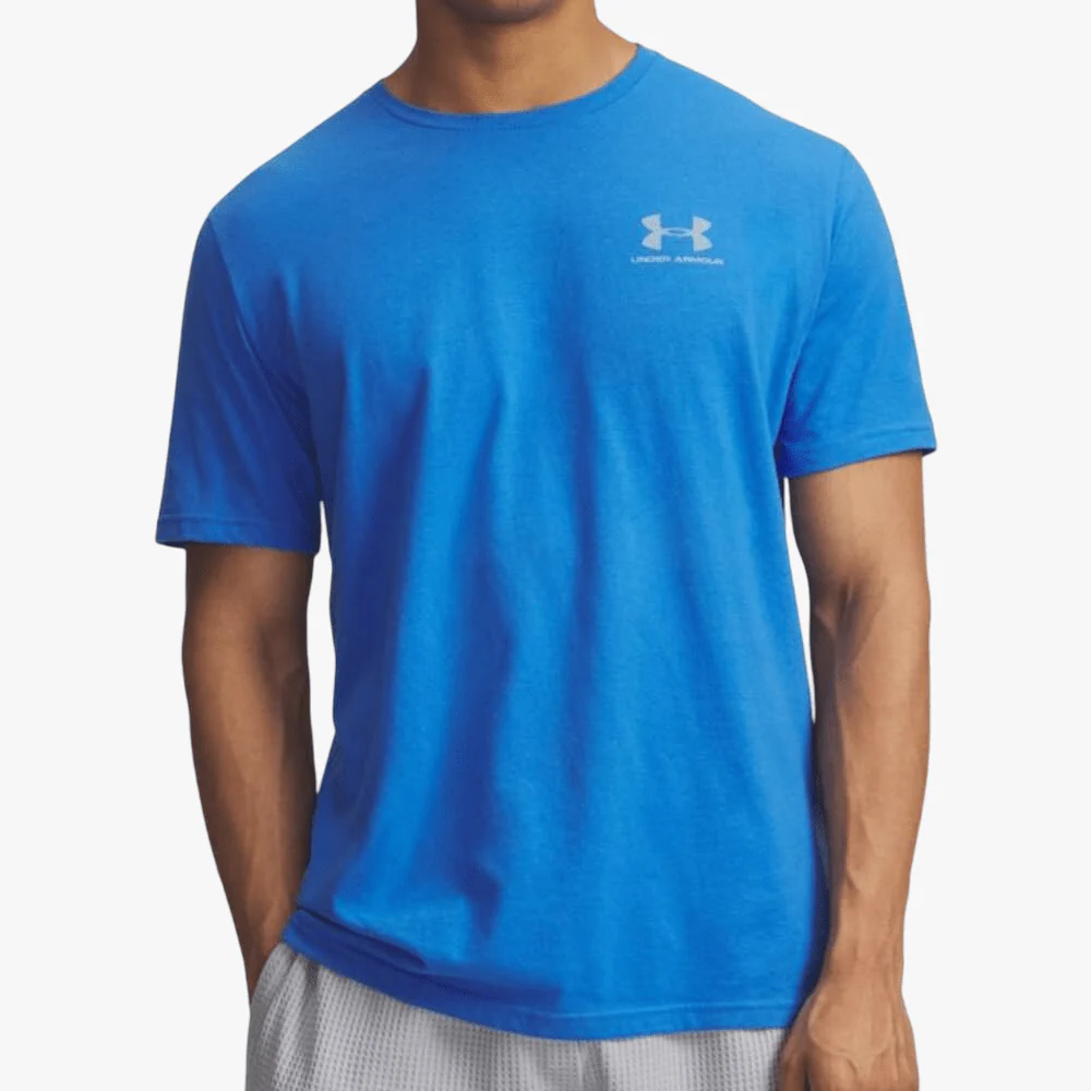 Under Armour Mens Sportstyle Left Chest Short Sleeve Tee 411 Blue
