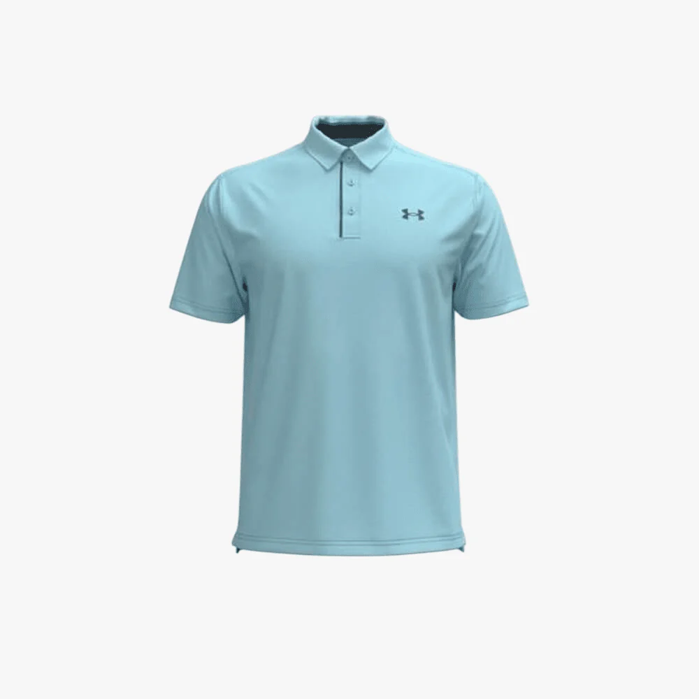 Under Armour Mens Tech Short Sleeve Golfer 494 Blue