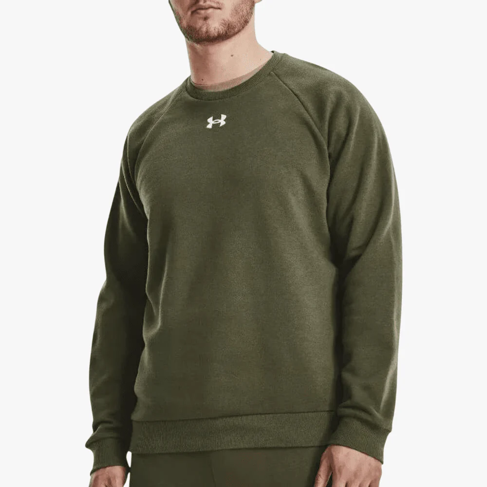 Under Armour Rival Fleece Crew Sweater 390 Olive
