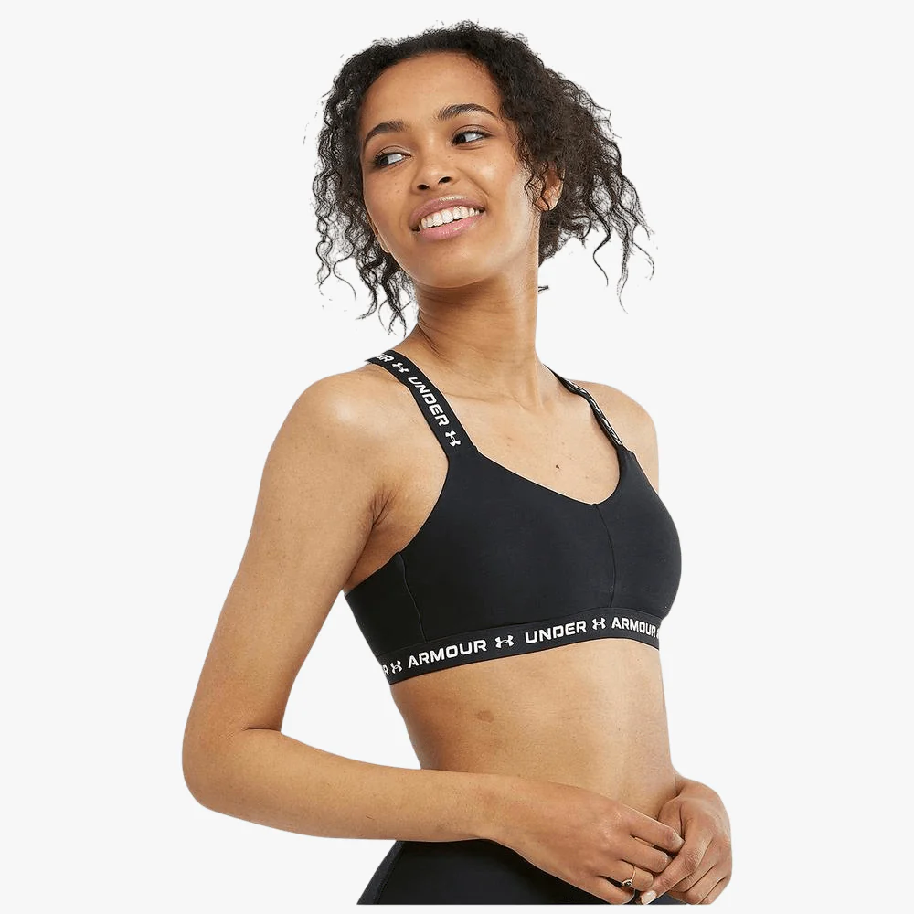 Under Armour Womens Crossback Low Training Bra 001 Black