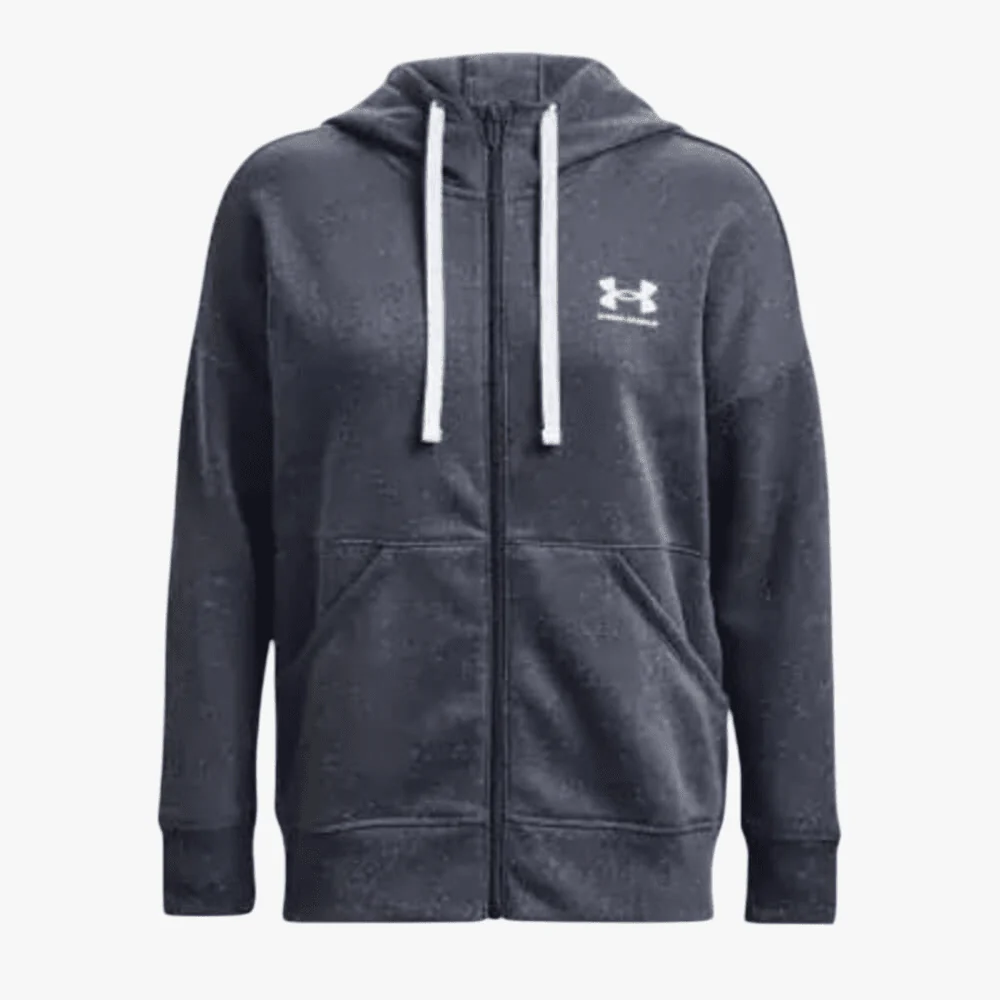 Under Armour Womens Rival Fleece Full Zip Hoodie 044