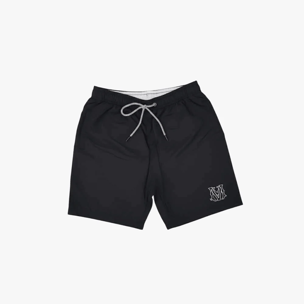 Vincenzo Milano Mens Swim Shorts Black