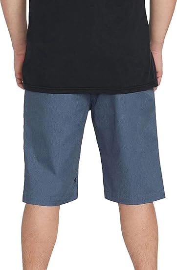 Volcom Mens V Monty Stretch Shorts Heather Blue - Image 4