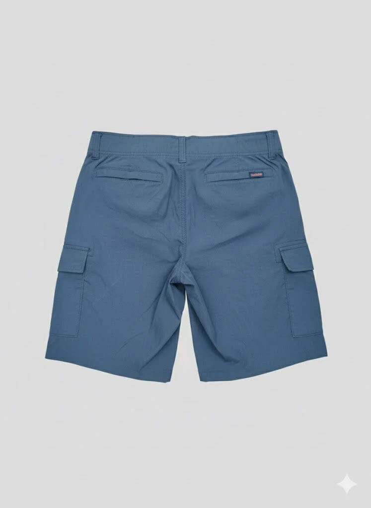 Wearfirst Mens Cargo Tech Shorts Navy - Image 2