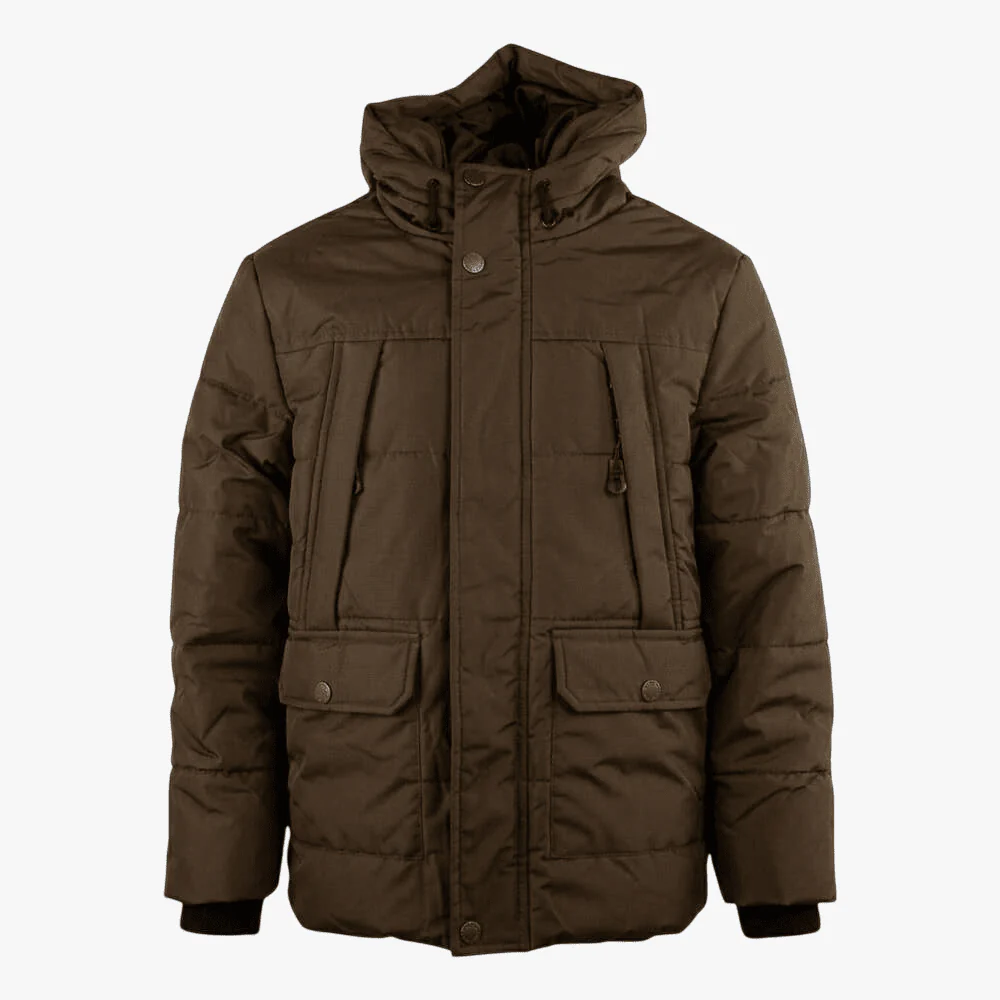 Wildebees Boys Padded Puffer Jacket Fatigue