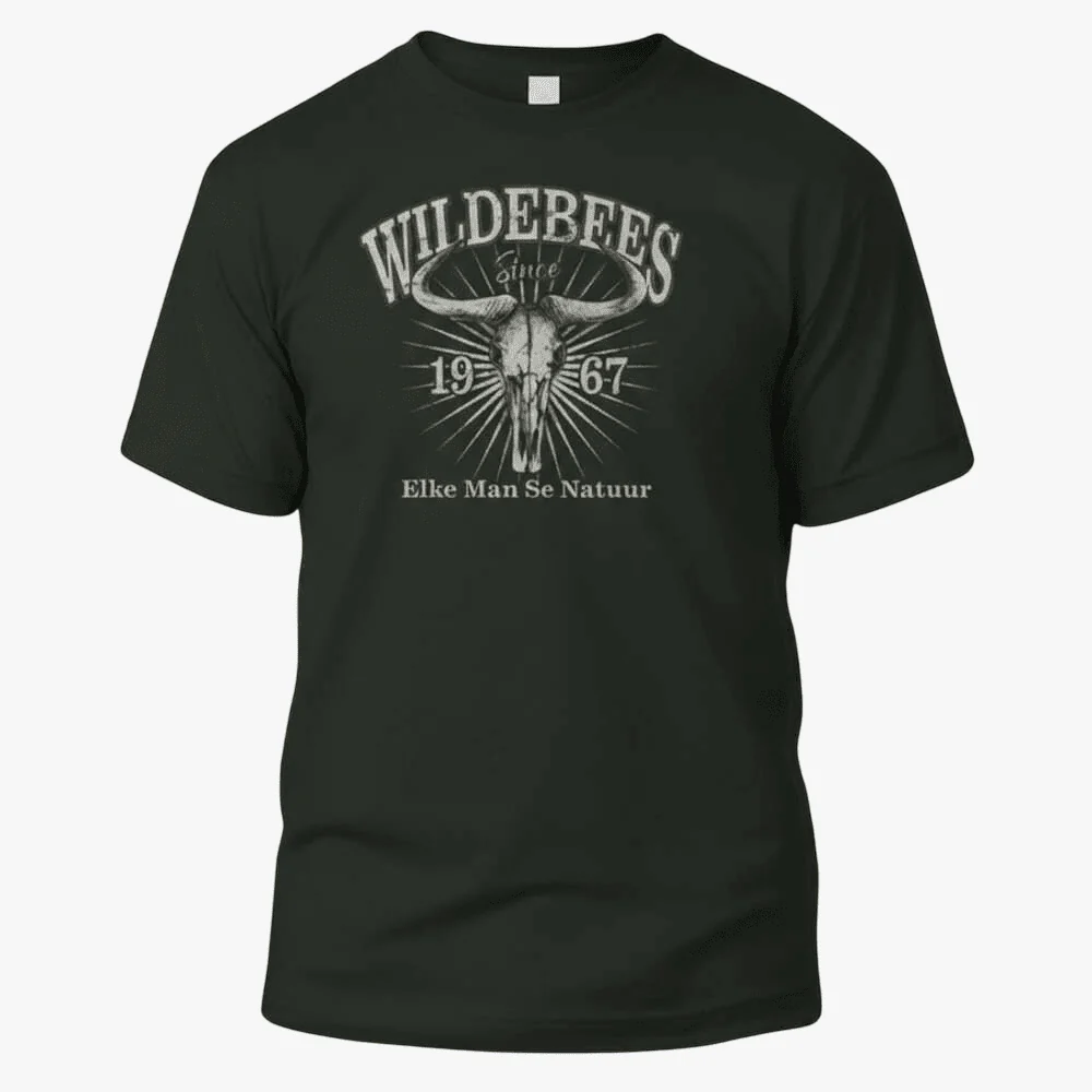 Wildebees Skull Tee Fatigue